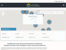 Tablet Screenshot of latincarib.com